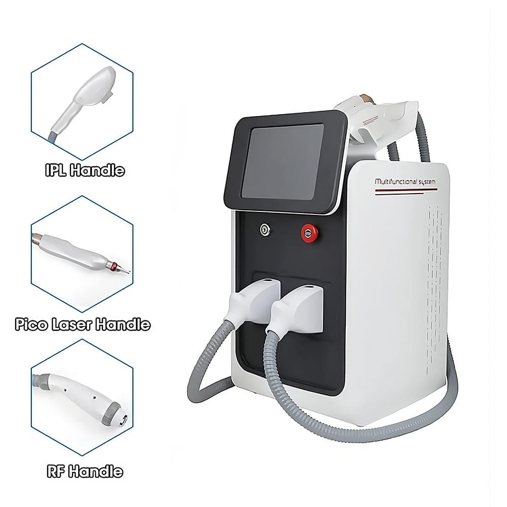 Laser Hair Removal Tattoo Removal RF Skin Treatment Machine