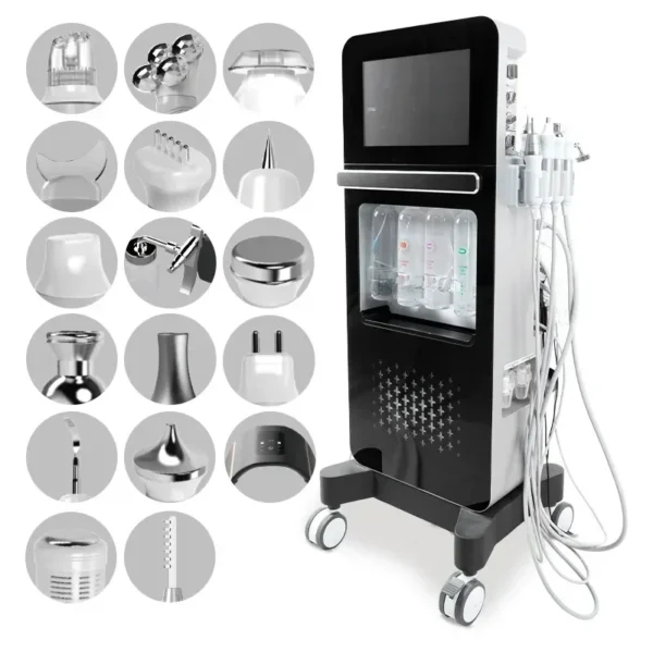 kf-S16c1a3921d1a459ab8571a508bfc4566C Professional 17-in-1 Hydrafacial Machine Hydro Dermabrasion Skin Care System