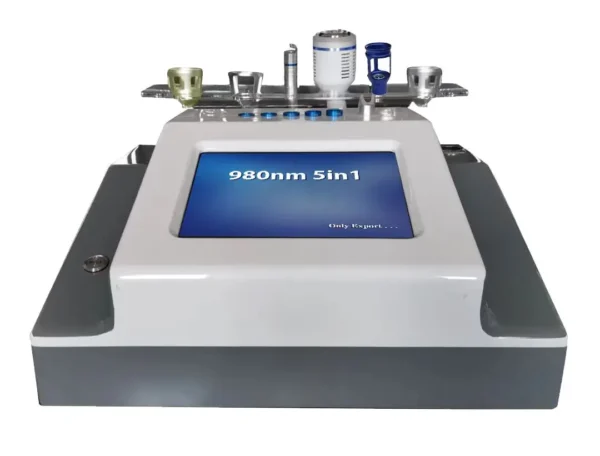 kf-S1fd045419e894003a8706462bf782c4bJ Professional 980nm Diode Laser 5-in-1 Multifunction System with Ice Compress Hammer