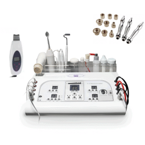 10-in-1 Advanced Facial Machine with Diamond Microdermabrasion & Ultrasonic Skin Scrubber