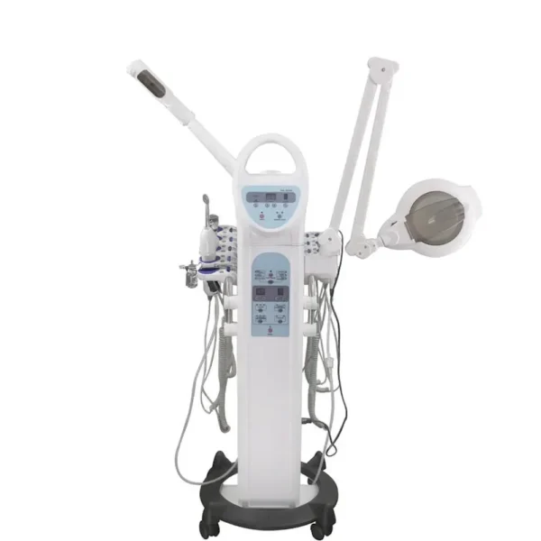 kf-S06f8d08f2f594f388aa3ed1a01b7de5bP Professional 9-in-1 Multifunction Facial Machine With Facial Steamer LED Magnifying Lamp