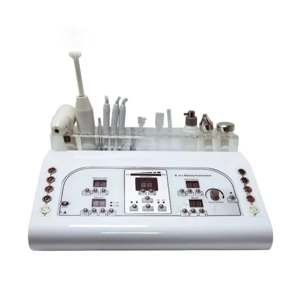 8-in-1 Professional Facial Machine for Deep Cleansing, Skin Rejuvenation & Acne Treatment