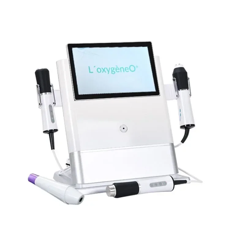 4-in-1 Oxygen Facial Machine with RF, Ultrasonic & Skin Analyzer 2 4-in-1 Oxygen Facial Machine with RF, Ultrasonic & Skin Analyzer - Image 2