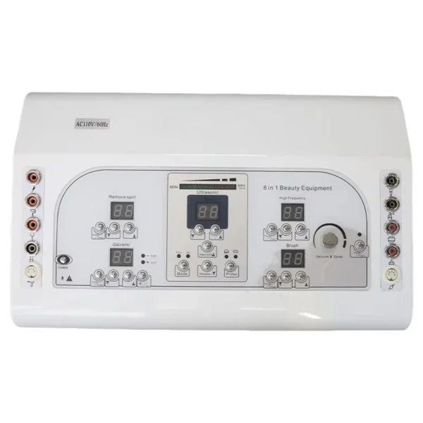8-in-1 Professional Facial Machine for Deep Cleansing, Skin Rejuvenation & Acne Treatment
